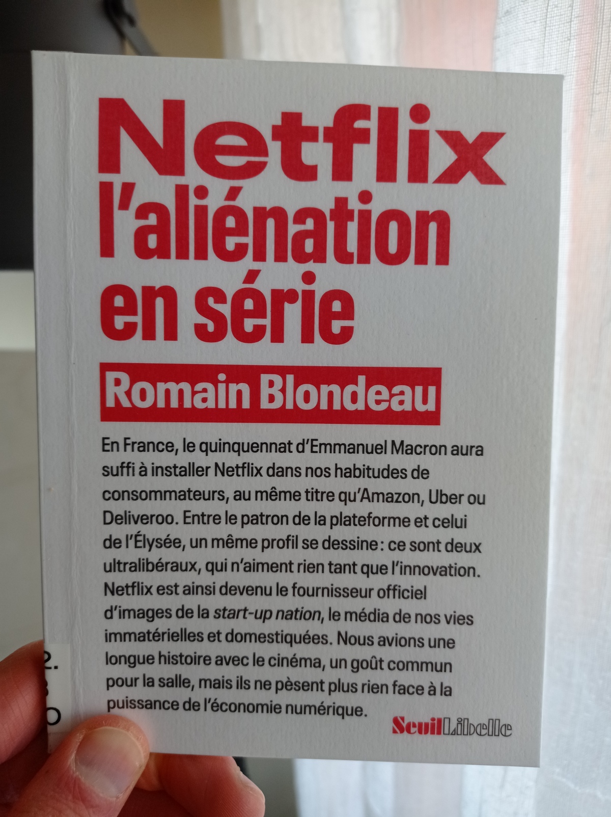Netflix, l’aliénation en série / Romain Blondeau