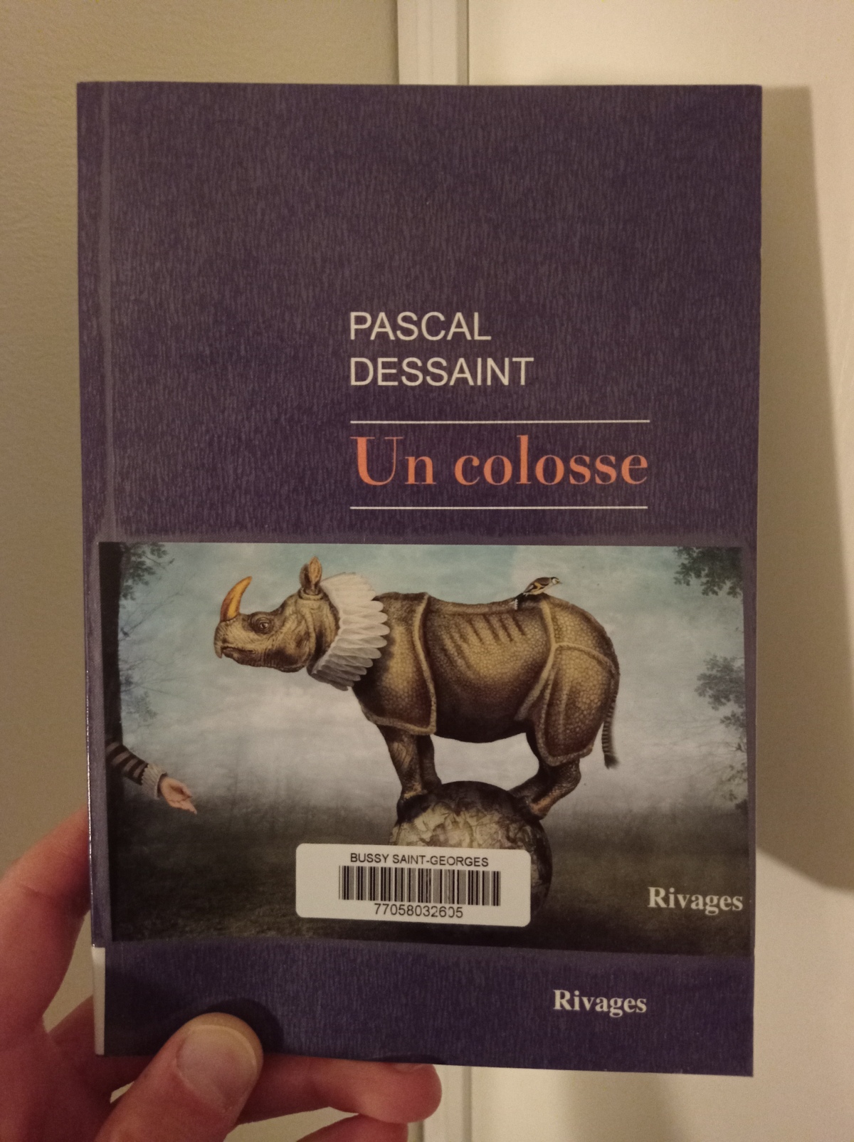 Un colosse / Pascal Dessaint